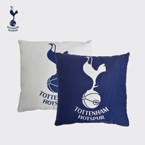 Tottenham Hotspur official genuine peripheral sofa cushion pillow Swan suede hemp pillow blue and white