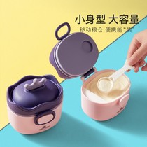 Go out to flush milk artifact trembles protein powder funnel muscle-enhancing powder small box portable baby milk powder box bag split