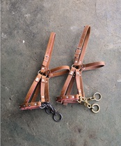 Accessories Harness Forehead tie horse ring buckle Malone horse chew bridle Color high-end collar size horse horse head