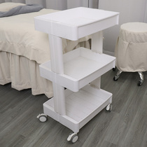 Beauty car multifunctional Japanese medical beauty salon special trolley mobile storage tool car tattoo shelf