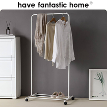 Good thing has hanging clothes shelf floor rack bedroom small hanger home Nordic hanger hat rack