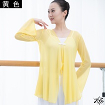 Classical dance body rhyme yarn clothing Art examination dance practice clothing Chinese style national ballet teacher Modern dance woman performance clothing