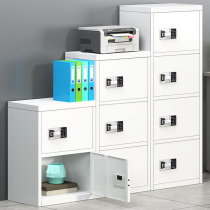 2 doors and 3 doors intelligent security cabinet filing cabinet home anti-theft small safe electronic password national treasure lock data Cabinet