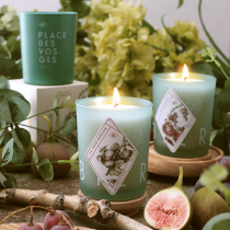 SKINNY TAN imported fragrant candle plant essential oil incense girl room lasting light sleep in bedroom