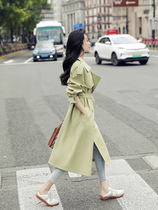 Ji Poetry Philosophy Windcoat Jacket Woman in the Spring and Autumn 2022 New fashion Fashion Fashion with Slim Coat
