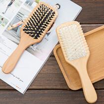Wood Air Bag Comb Air Cushion Massage Comb Antistatic Beauty Hair Combing Hair Shop Special Large Board Comb Beauty Dresden