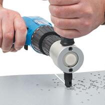 Cross border 160A Double head metal sheet cutter Tin Cutting Saw Curve Open Pore sound retrofit