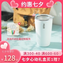 Luton United States MiiR thermos cup double-layer stainless steel accompanying coffee cup with lid Men and women portable car water cup