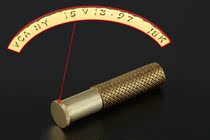 42 7G VCA 18K pure woven pure gold gold lipstick tube Western antique silverware
