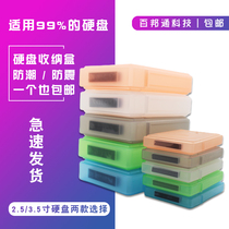 Desktop 2 5 inch Solid State Hard Disk pinned protection case pipette 3 5 inch mechanical disc containing box serial port PP plastic case