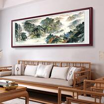 Zhongtang living room hanging painting Chinese painting landscape painting in the office decoration painting new sofa back DJX wall mural