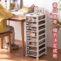 Drawer storage box desktop student dormitory supplies stationery box cosmetics multifunctional sundries multi-layer shelf