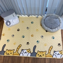 Pet Ground Mat Dog Mat Dog Sleeping With Sleeping Mat Ice Mat Dog Mat Cat Mat Summer Cool Mat Rug Dog Cog Blanket