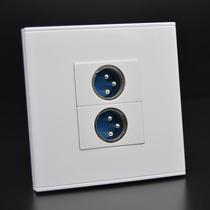 Two male cannon panel 86 type 2 soldering-free male cannon module large three-core audio port multimedia socket