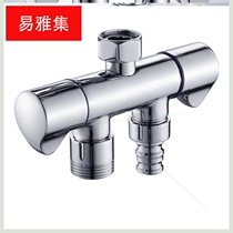 Suitable for washing machine faucet one-point two-function splitter one-in-two-way double-purpose water for washing machine faucet