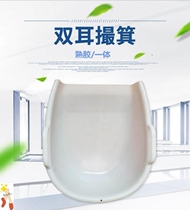 Double-ear cooked glue wear-resistant sand building picking soil large picking dustpan old-fashioned sand poking home