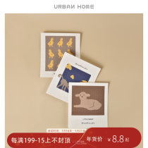 Uben home cotton rag cloth dishcloth dishwashing cloth does not stick to oil absorb water do not lose hair kitchen cleaning artifact scour