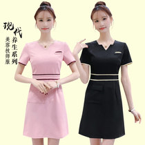 2021 spring and summer new beauty salon beautician work clothes technician clothing hotel front desk uniform fashion large size clothing