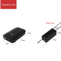 Wireless collar clip microphone one drag two stage teacher tour guide power amplifier audio head wearing speech microphone