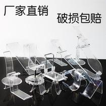 Thickened merchant display rack shoe store bracket pattern cylindrical seven bracket shoe type shoe rack high and low shoe rack Blue