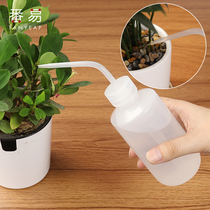 Pointy-mouthed curved mouth squeezed pot long-mouthed household watering pot multi-meaty tool meat small spray pot pouring flowers indoor plants