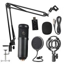 bm-800 capacitive microphone wired microphone microphone fit nb35 bracket anti-spray mesh USB sound card suit