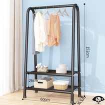 Clothes rack floor-to-ceiling balcony drying rack folding home dormitory hanging clothes simple