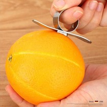 Orange peeler stainless steel ring opener orange knife grapefruit peeler dial orange peeler peeler peel artifact