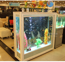 Rectangular fish tank aquarium High-grade ecological fish tank bar screen fish tank 1 meter 12 meters 15 meters fish