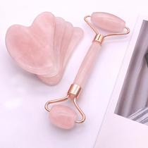 Powder Crystal roller facial massager beauty scraping stick facial eye scraping board lifting women