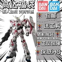 2021 Popular genuine Japanese Bandai Gundam blind box lucky bag HG RG MG assembly model to send boyfriend gift