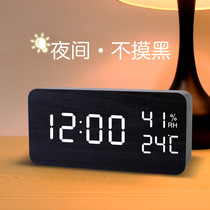 Alarm clock 2021 new desktop clock student special electronic clock silent charging digital children intelligent alarm