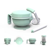 Baby food supplement grinder custom grinding bowl baby puree food supplement tool set multi-function