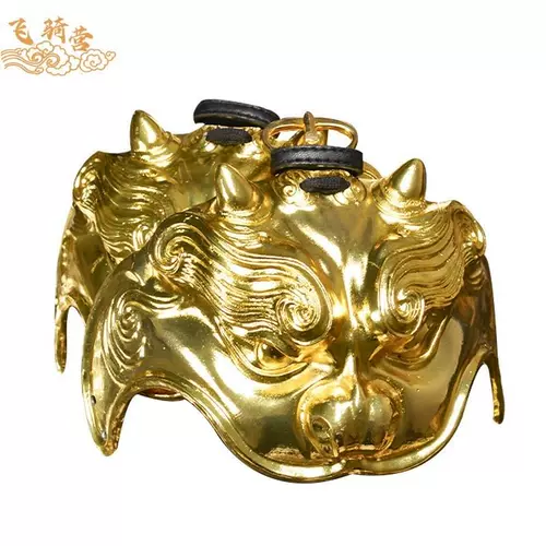 Медный летающий кавалерийский лагерь Little Tang Длинное плеч