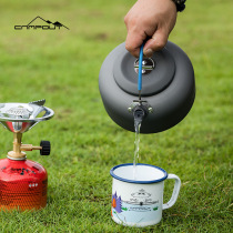 Camping coffee pot outdoor Kettle tea special open fire teapot boiled water Tea pot portable heating camping