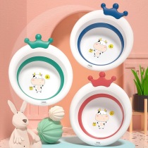 Newborn baby supplies must-have newborn newborn non-full set of gift box foldable washbasin wash Butt