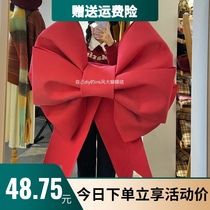 Net red bow material decoration oversized foam oversized door hanging wall ins sponge paper eva decoration photo