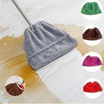 Lazy broom Cloth Mop replacement cloth dry and wet dual-use double-sided dust removal sleeve drawstring buckle elastic mouth sleeve cloth