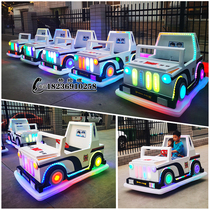 New Park Plaza Stalls Project Childrens Patrol Police Car Parent-Child Double Electric Ram Shopping Mall Bumper Cars