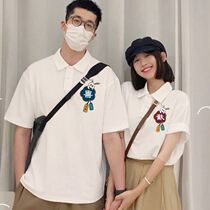 Couple Summer Clothing 2023 New Spring Roora License Register Diso Senior Polo Shirt Short Sleeve T-Shirt