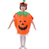 Halloween costumes childrens pumpkin clothes to serve cosplay makeup balls Adult pro-fitting suit