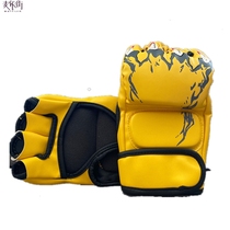 Boxing gloves adult professional taekwondo men's and women's half-finger protector Sanda fighting MMA fighting training boxing gloves