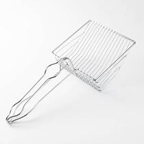 Metal Cat Sand Shovel Stainless Steel Big Number Integrated Cat Sand Shovel Cat Shit Alloy Clean Shovel Kitty Cat Pet Supplies