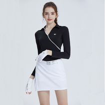 BG winter golf womens suit clothing womens shirt long sleeve sports jersey womens quick-dry long sleeve V-neck jersey
