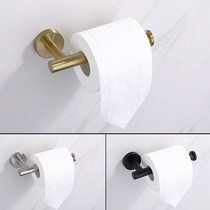 New Nordic 304 Stainless Steel Golden Bathroom Roll Paper Rack Toilet Toilet Paper Rack Home Toilet Paper Towel Rack