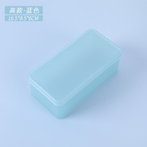 Student pencil case plastic containing box DIY sticker double layer desk surface finishing box school small prize gift