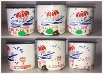 Cultural Revolution 70s Paratroopers parachutists Paratroopers enamel cups Old objects ornaments decoration