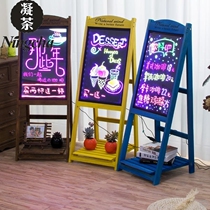 LED electronic fluorescent board Advertising board luminous small blackboard Shop billboard commercial display card handwritten word board