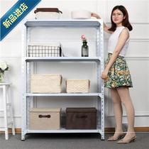 Basement heavy iron shelf storage rack Dangerous goods kitchen shelf Three-story small site iron fast