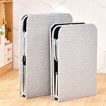 Childrens afternoon bed foldable small size folding bed office lunch break nap artifact sheet man portable bed simple